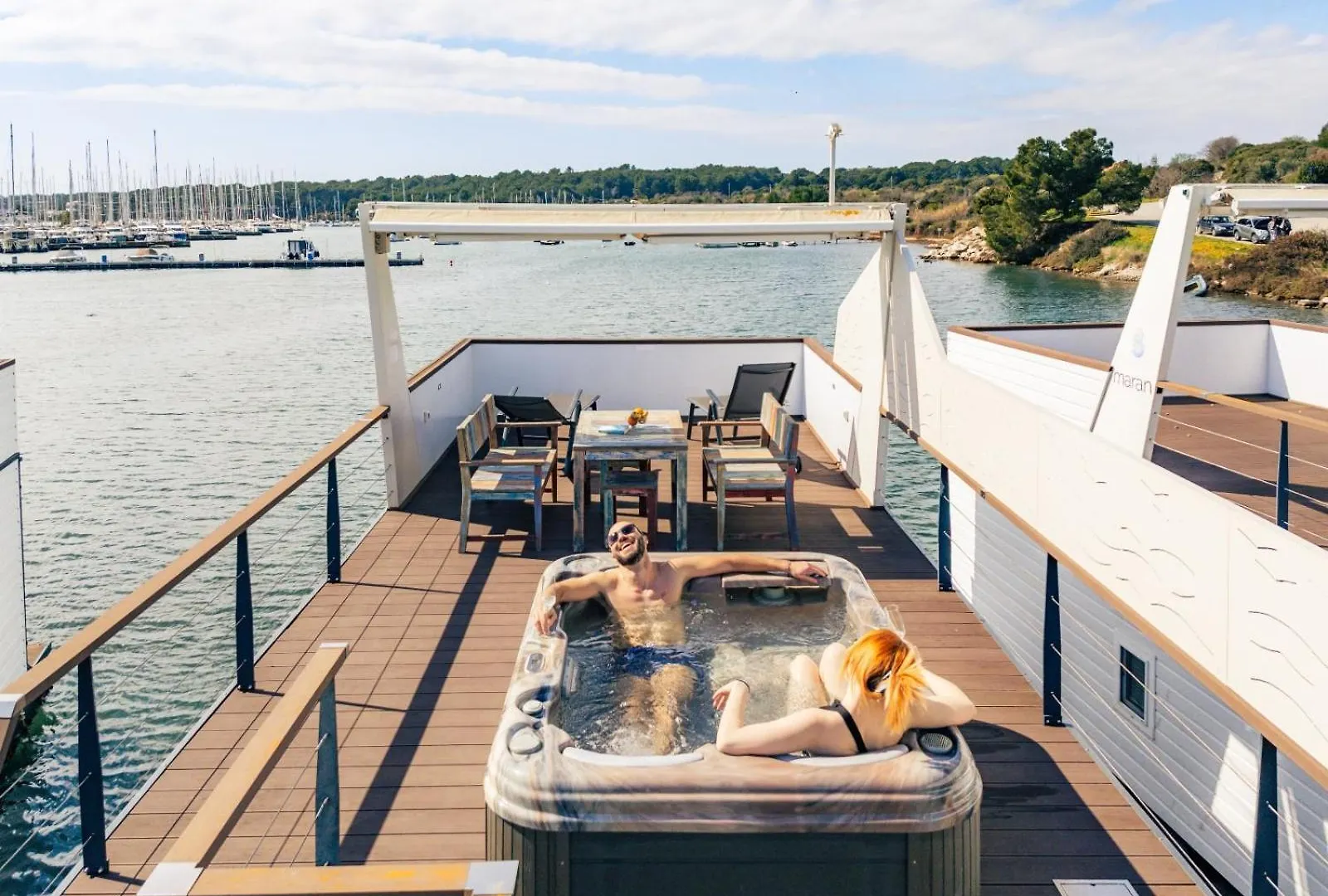 Hausboot Astrid - Floating House Lägenhet Pula Kroatien